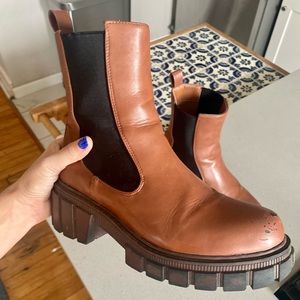 French Connection Platform Chelsea Boot